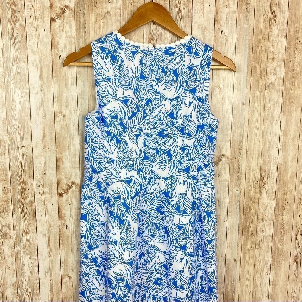 Lilly Pulitzer Melani‎ Shift dress in Coastal Blue - Picture 10 of 15
